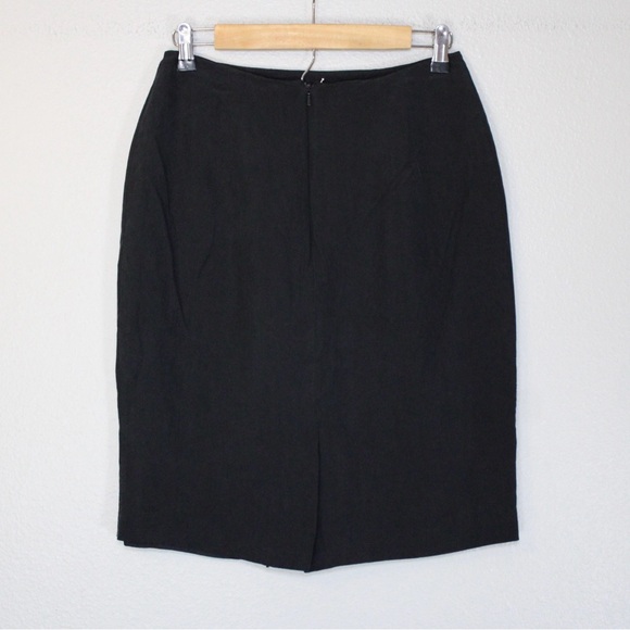 Vintage 100% Silk Pencil Skirt - Picture 2 of 8